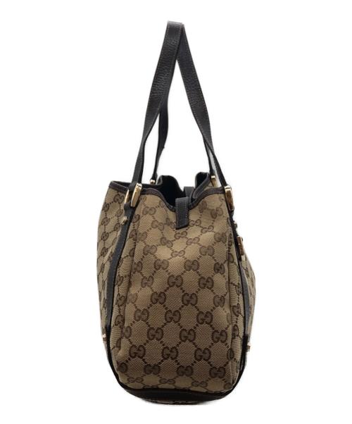 GUCCI（グッチ）GUCCI (グッチ) ggキャンバス ショルダーバッグ ベージュの古着・服飾アイテム
