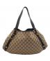 GUCCI (グッチ) ggキャンバス ショルダーバッグ ベージュ：60000円