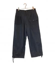 VOAAOV（ヴォアーブ）の古着「DOPE NYLON TWILL PANTS」｜ブラック