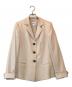 中古・古着 ARMANI COLLEZIONI (アルマーニ コレツィオーニ) 3Bジャケット ベージュ サイズ:38：16000円