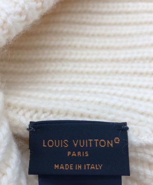 LOUIS VUITTON（ルイ ヴィトン）LOUIS VUITTON (ルイ ヴィトン) ビーニー・LV スパーク ニット帽 ベージュ サイズ:下記参照の古着・服飾アイテム