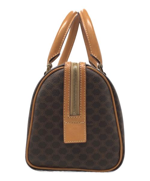 CELINE（セリーヌ）CELINE (セリーヌ) マカダム柄ハンドバッグ ブラウンの古着・服飾アイテム