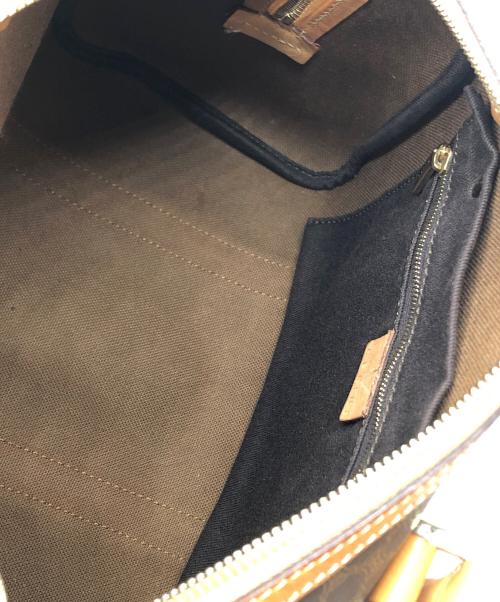 CELINE（セリーヌ）CELINE (セリーヌ) マカダム柄ハンドバッグ ブラウンの古着・服飾アイテム