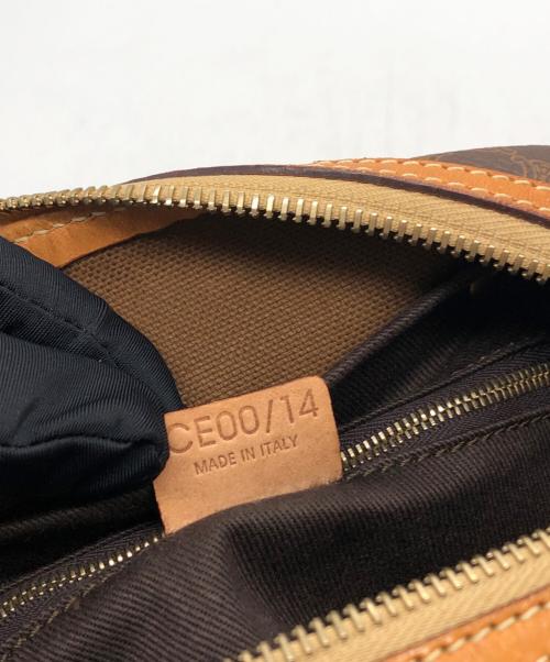 CELINE（セリーヌ）CELINE (セリーヌ) マカダム柄ハンドバッグ ブラウンの古着・服飾アイテム