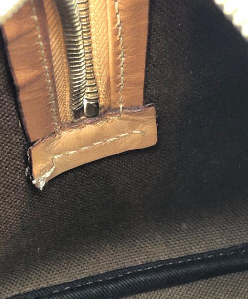 CELINE（セリーヌ）CELINE (セリーヌ) マカダム柄ハンドバッグ ブラウンの古着・服飾アイテム