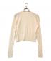 Whim Gazette (ウィムガゼット) ホールガーメントRIBカーディガン アイボリー サイズ:F：11000円