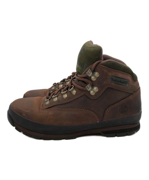 Timberland（ティンバーランド）Timberland (ティンバーランド) ユーロ ハイカー ハイキング ブーツ ブラウン×カーキ サイズ:28cmの古着・服飾アイテム
