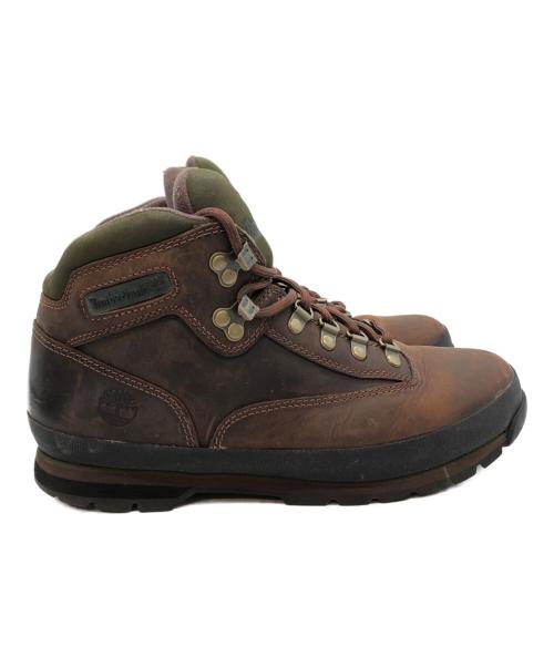 Timberland（ティンバーランド）Timberland (ティンバーランド) ユーロ ハイカー ハイキング ブーツ ブラウン×カーキ サイズ:28cmの古着・服飾アイテム