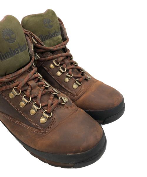 Timberland（ティンバーランド）Timberland (ティンバーランド) ユーロ ハイカー ハイキング ブーツ ブラウン×カーキ サイズ:28cmの古着・服飾アイテム