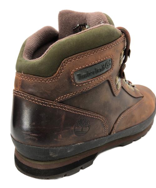Timberland（ティンバーランド）Timberland (ティンバーランド) ユーロ ハイカー ハイキング ブーツ ブラウン×カーキ サイズ:28cmの古着・服飾アイテム
