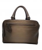 BOTTEGA VENETAボッテガベネタ）の古着「ブレラ グラデーションレザーハンドバッグ」｜ブラウン
