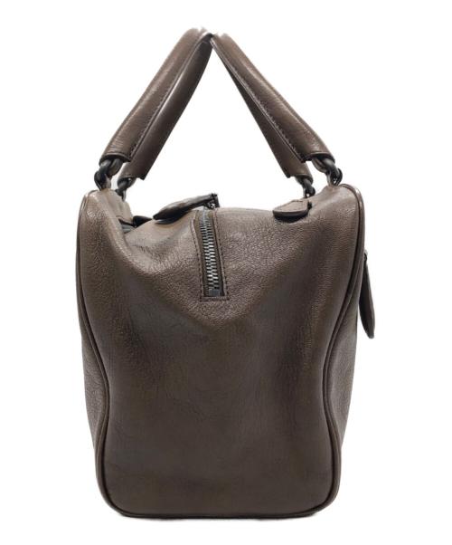 BOTTEGA VENETA（ボッテガベネタ）BOTTEGA VENETA (ボッテガベネタ) ブレラ グラデーションレザーハンドバッグ ブラウンの古着・服飾アイテム