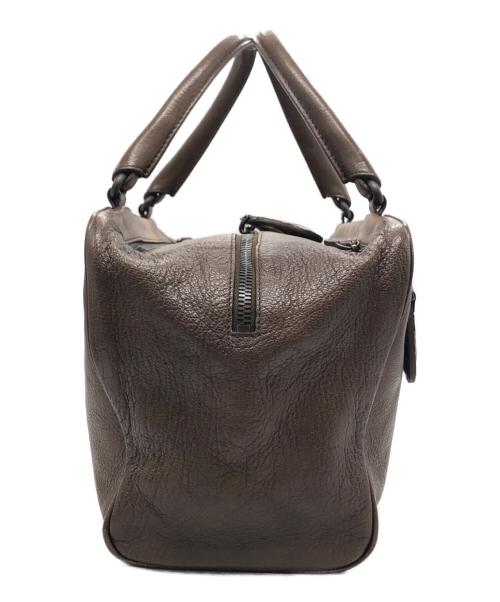 BOTTEGA VENETA（ボッテガベネタ）BOTTEGA VENETA (ボッテガベネタ) ブレラ グラデーションレザーハンドバッグ ブラウンの古着・服飾アイテム