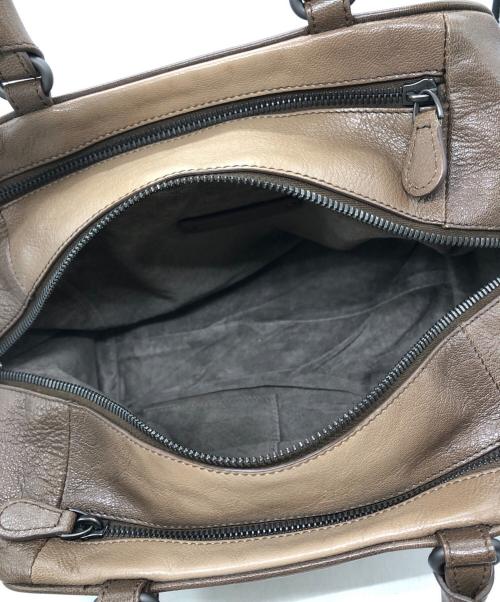 BOTTEGA VENETA（ボッテガベネタ）BOTTEGA VENETA (ボッテガベネタ) ブレラ グラデーションレザーハンドバッグ ブラウンの古着・服飾アイテム
