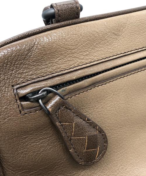 BOTTEGA VENETA（ボッテガベネタ）BOTTEGA VENETA (ボッテガベネタ) ブレラ グラデーションレザーハンドバッグ ブラウンの古着・服飾アイテム