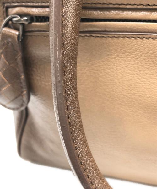 BOTTEGA VENETA（ボッテガベネタ）BOTTEGA VENETA (ボッテガベネタ) ブレラ グラデーションレザーハンドバッグ ブラウンの古着・服飾アイテム