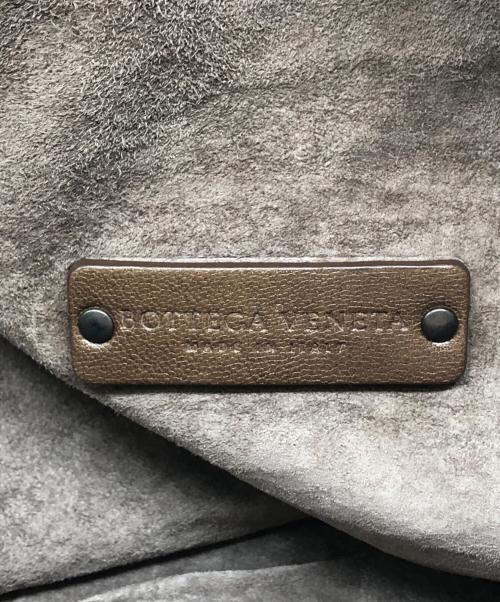 BOTTEGA VENETA（ボッテガベネタ）BOTTEGA VENETA (ボッテガベネタ) ブレラ グラデーションレザーハンドバッグ ブラウンの古着・服飾アイテム