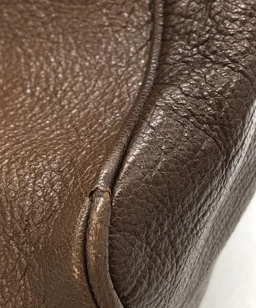 BOTTEGA VENETA（ボッテガベネタ）BOTTEGA VENETA (ボッテガベネタ) ブレラ グラデーションレザーハンドバッグ ブラウンの古着・服飾アイテム