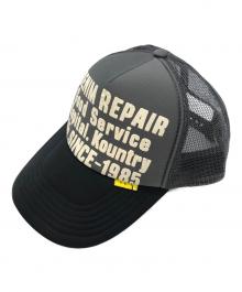 KAPITAL（キャピタル）の古着「DENIM REPAIR トラッカーキャップ」