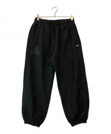 eYe COMME des GARCONS JUNYAWATANABE MAN×PALACE（アイ コム デ ギャルソン ジュンヤ ワタナベ マン×パレス）の古着「SWEAT PANTS CUSTMIZED」｜ブラック