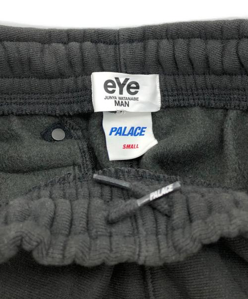 eYe COMME des GARCONS JUNYAWATANABE MAN（アイ コム デ ギャルソン ジュンヤ ワタナベ マン）eYe COMME des GARCONS JUNYAWATANABE MAN (アイ コム デ ギャルソン ジュンヤ ワタナベ マン) PALACE (パレス) SWEAT PANTS CUSTMIZED ブラック サイズ:Sの古着・服飾アイテム