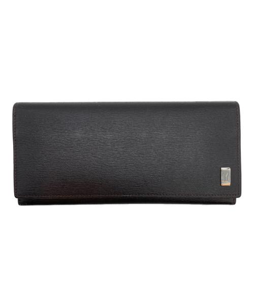 dunhill（ダンヒル）dunhill (ダンヒル) 長財布 ブラックの古着・服飾アイテム