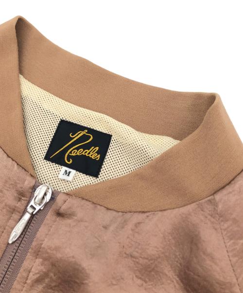 Needles（ニードルズ）Needles (ニードルズ) サテンブルゾン ピンク サイズ:Mの古着・服飾アイテム