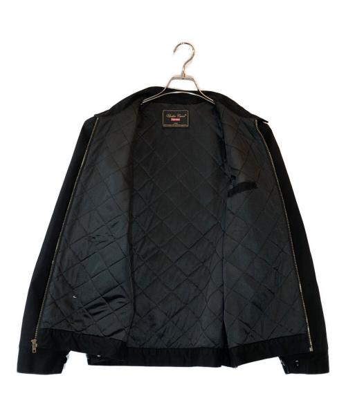SUPREME（シュプリーム）SUPREME (シュプリーム) UNDERCOVER (アンダーカバー) PUBLIC ENEMY (パブリック エネミー) public enemy Work Jacket ブラック×グリーン サイズ:LARGEの古着・服飾アイテム