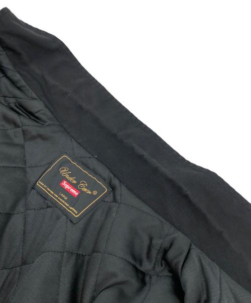 SUPREME（シュプリーム）SUPREME (シュプリーム) UNDERCOVER (アンダーカバー) PUBLIC ENEMY (パブリック エネミー) public enemy Work Jacket ブラック×グリーン サイズ:LARGEの古着・服飾アイテム