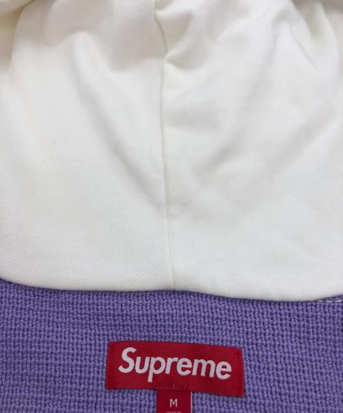SUPREME（シュプリーム）Supreme (シュプリーム) USA Zip Hooded Sweater パープル サイズ:Mの古着・服飾アイテム