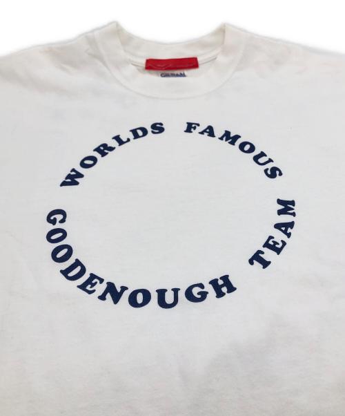 GOODENOUGH（グッドイナフ）GOODENOUGH (グッドイナフ) GILDAN (ギルダン) WORLD FAMOUS Tシャツ ホワイト サイズ:Lの古着・服飾アイテム