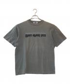 FINESSE×GOODENOUGH×MORE ABOUT LESSフィネス×グッドイナフ×モアアバウトレス）の古着「プリントTシャツ」｜グレー