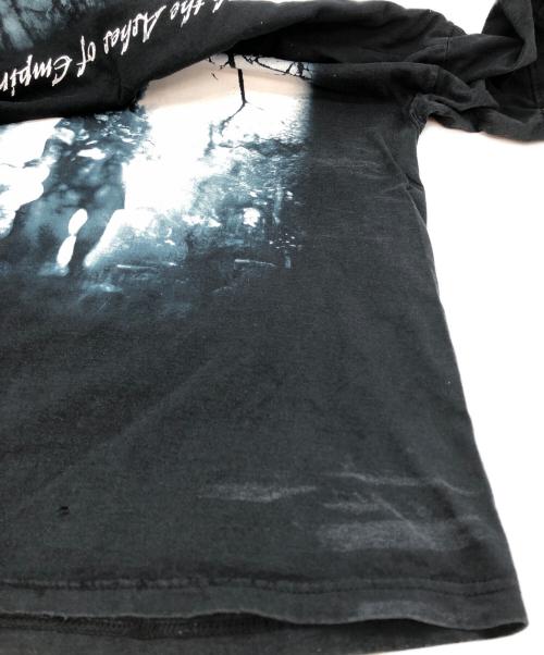 FRUIT OF THE LOOM（フルーツオブザルーム）FRUIT OF THE LOOM (フルーツオブザルーム) through the ashes of empires TEE ブラック サイズ:XLの古着・服飾アイテム