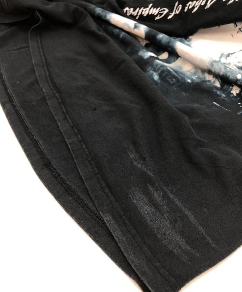 FRUIT OF THE LOOM（フルーツオブザルーム）FRUIT OF THE LOOM (フルーツオブザルーム) through the ashes of empires TEE ブラック サイズ:XLの古着・服飾アイテム