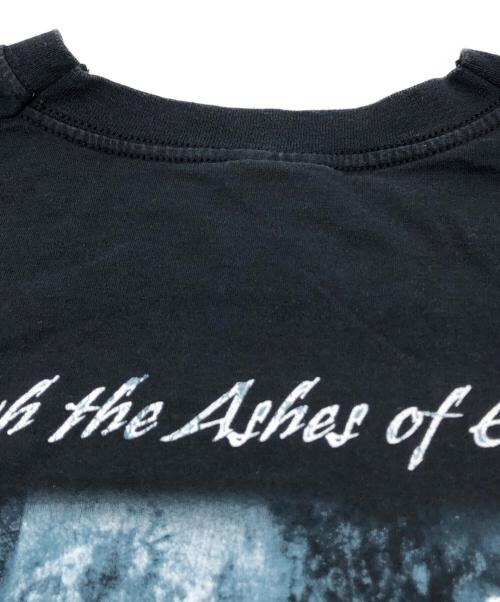 FRUIT OF THE LOOM（フルーツオブザルーム）FRUIT OF THE LOOM (フルーツオブザルーム) through the ashes of empires TEE ブラック サイズ:XLの古着・服飾アイテム