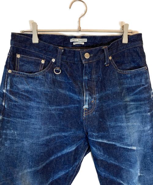 uniform experiment（ユニフォームエクスペリメント）uniform experiment (ユニフォームエクスペリメント) RIGID DENIM REGULAR-FIT JEANS インディゴ サイズ:2の古着・服飾アイテム