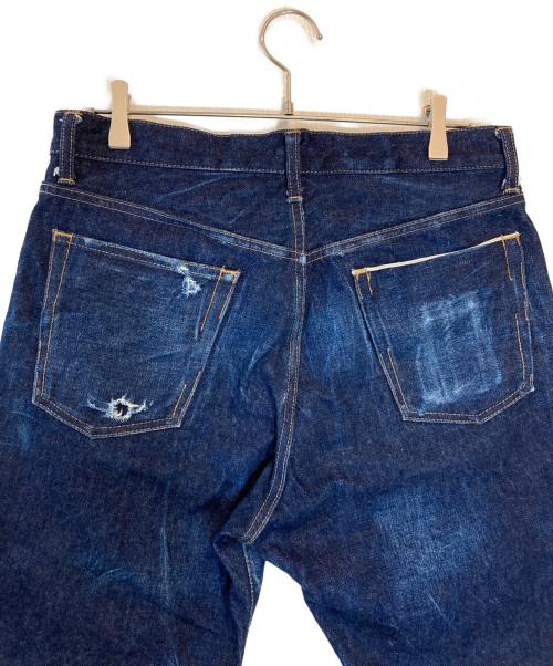 uniform experiment（ユニフォームエクスペリメント）uniform experiment (ユニフォームエクスペリメント) RIGID DENIM REGULAR-FIT JEANS インディゴ サイズ:2の古着・服飾アイテム