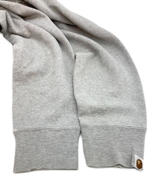 A BATHING APE（アベイシングエイプ）A BATHING APE (アベイシングエイプ) プリントスウェット グレー サイズ:Sの古着・服飾アイテム