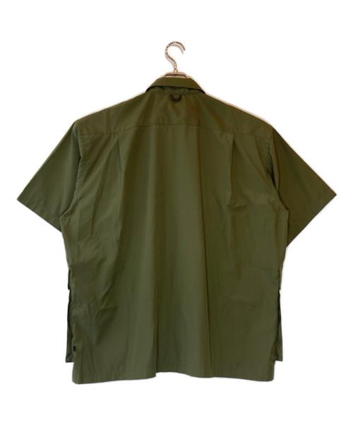 DAIWA PIER39（ダイワ ピア39）DAIWA PIER39 (ダイワ ピア39) Tech French Mil Field Shirts S/S オリーブ サイズ:Lの古着・服飾アイテム