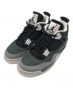 NIKEナイキ）の古着「Air Jordan 4 Retro "Fear"（ エアジョーダン4 レトロ "フィアー"）」｜ブラック