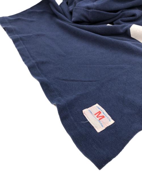 Champion（チャンピオン）Champion (チャンピオン) 両面プリントフットボールTシャツ ネイビー サイズ:MEDIUMの古着・服飾アイテム