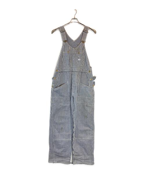 LEE（リー）LEE (リー) ヒッコリーオーバーオール ブルー サイズ:無しの古着・服飾アイテム