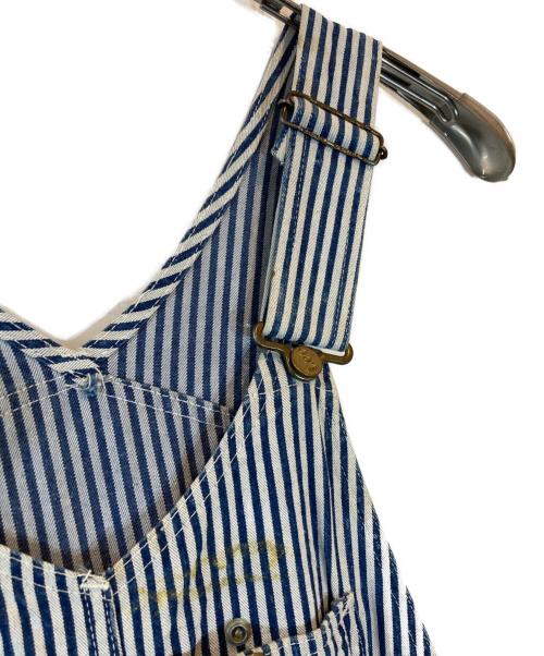 LEE（リー）LEE (リー) ヒッコリーオーバーオール ブルー サイズ:無しの古着・服飾アイテム