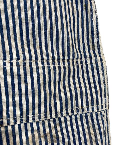 LEE（リー）LEE (リー) ヒッコリーオーバーオール ブルー サイズ:無しの古着・服飾アイテム