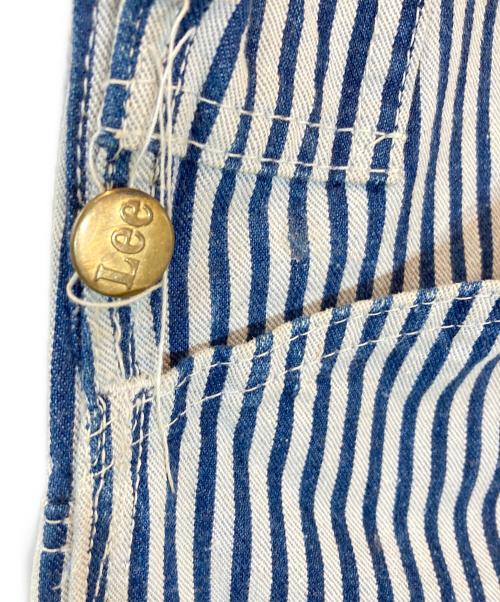 LEE（リー）LEE (リー) ヒッコリーオーバーオール ブルー サイズ:無しの古着・服飾アイテム