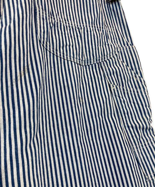 LEE（リー）LEE (リー) ヒッコリーオーバーオール ブルー サイズ:無しの古着・服飾アイテム