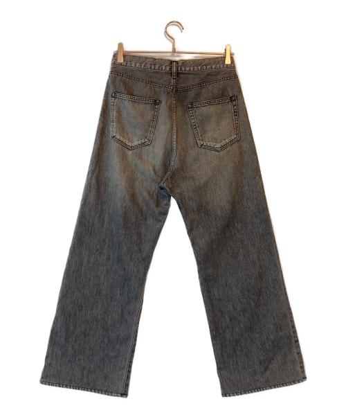 Whim Gazette（ウィムガゼット）Whim Gazette (ウィムガゼット) ドロストデニムパンツ グレー サイズ:34の古着・服飾アイテム