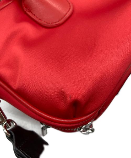 MAISON SPECIAL（メゾンスペシャル）MAISON SPECIAL (メゾンスペシャル) Nylon Boston Bag レッドの古着・服飾アイテム