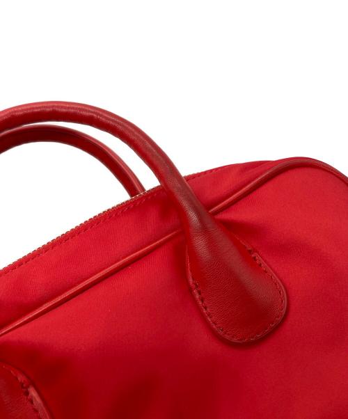 MAISON SPECIAL（メゾンスペシャル）MAISON SPECIAL (メゾンスペシャル) Nylon Boston Bag レッドの古着・服飾アイテム