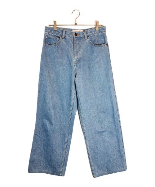 J&M DAVIDSON（ジェイ＆エム デヴィッドソン）J&M DAVIDSON (ジェイ＆エム デヴィッドソン) ワイドデニムパンツ インディゴ サイズ:12の古着・服飾アイテム